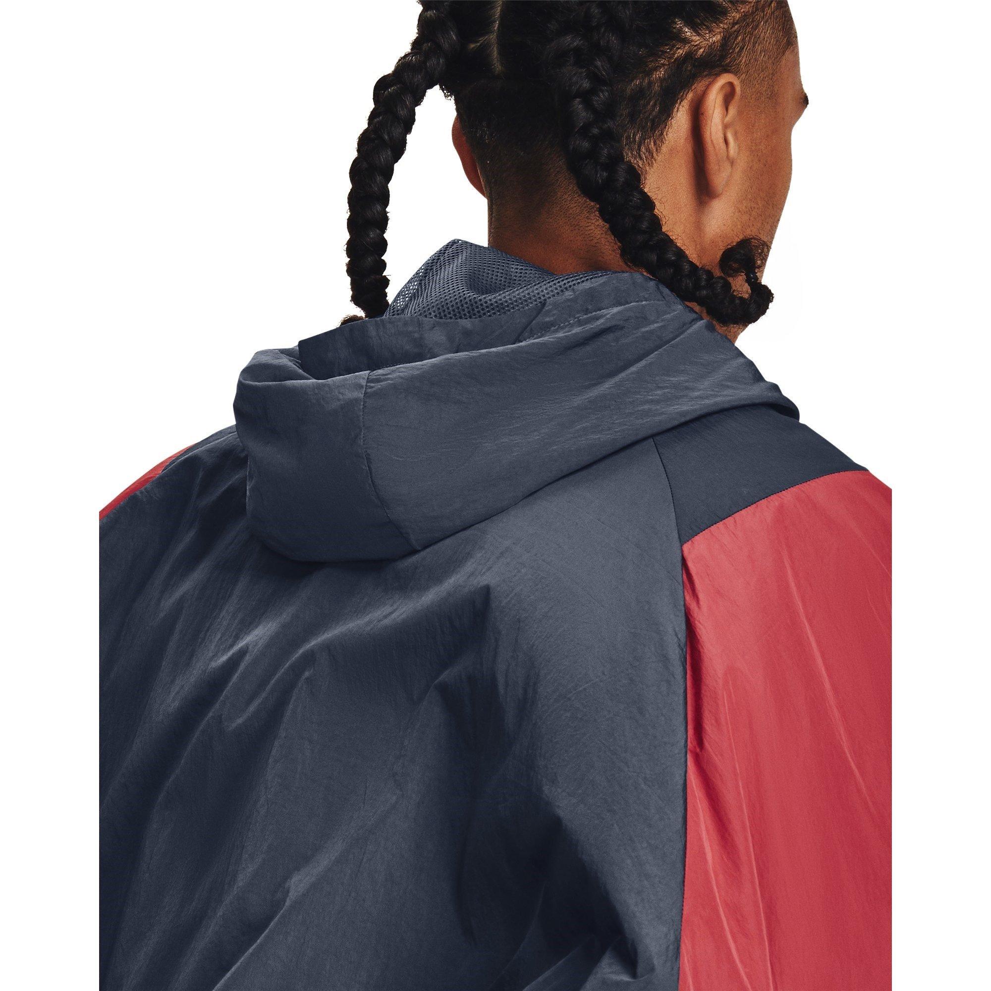 Under Armour Under Armour Ua Rush Woven 1/2 Zip Anorak Tracksuit Top Mens