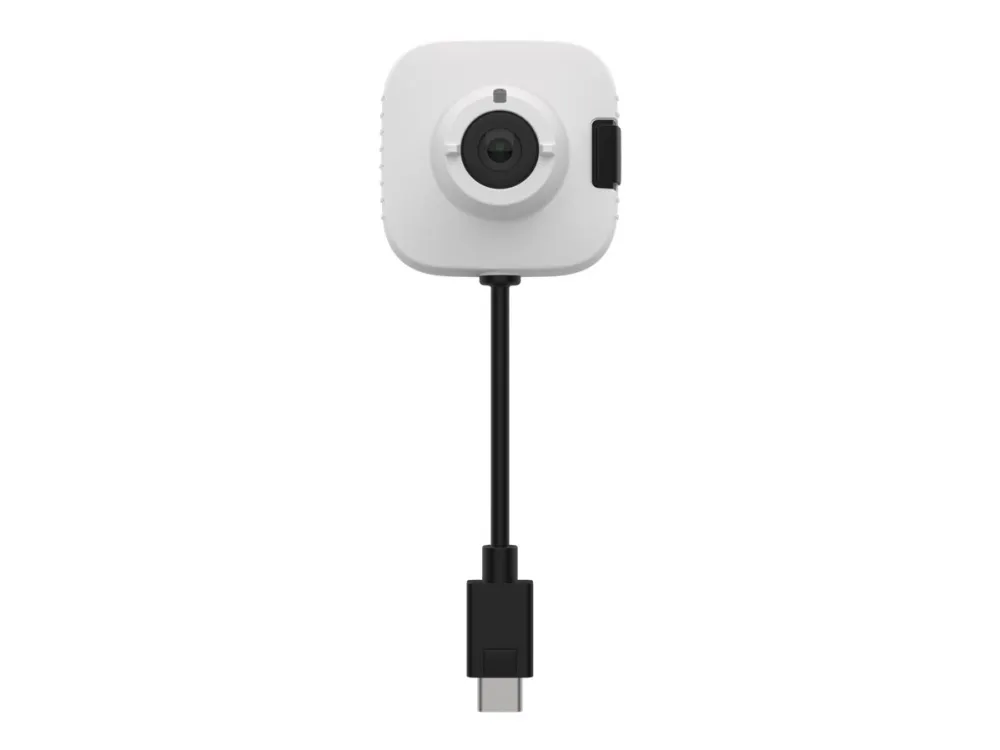 AXIS TW1201 Body Worn Mini Cube Sensor - Kamerasensorenhed - hjelmmonterbar - hvid - for AXIS W100 Body Worn Camera, W102, W102 Body Worn Camera