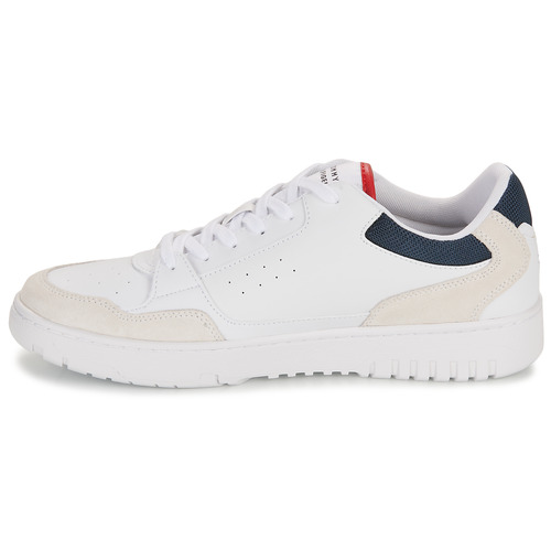 Tommy Hilfiger - TH BASKET CORE LTH MIX - Blanc