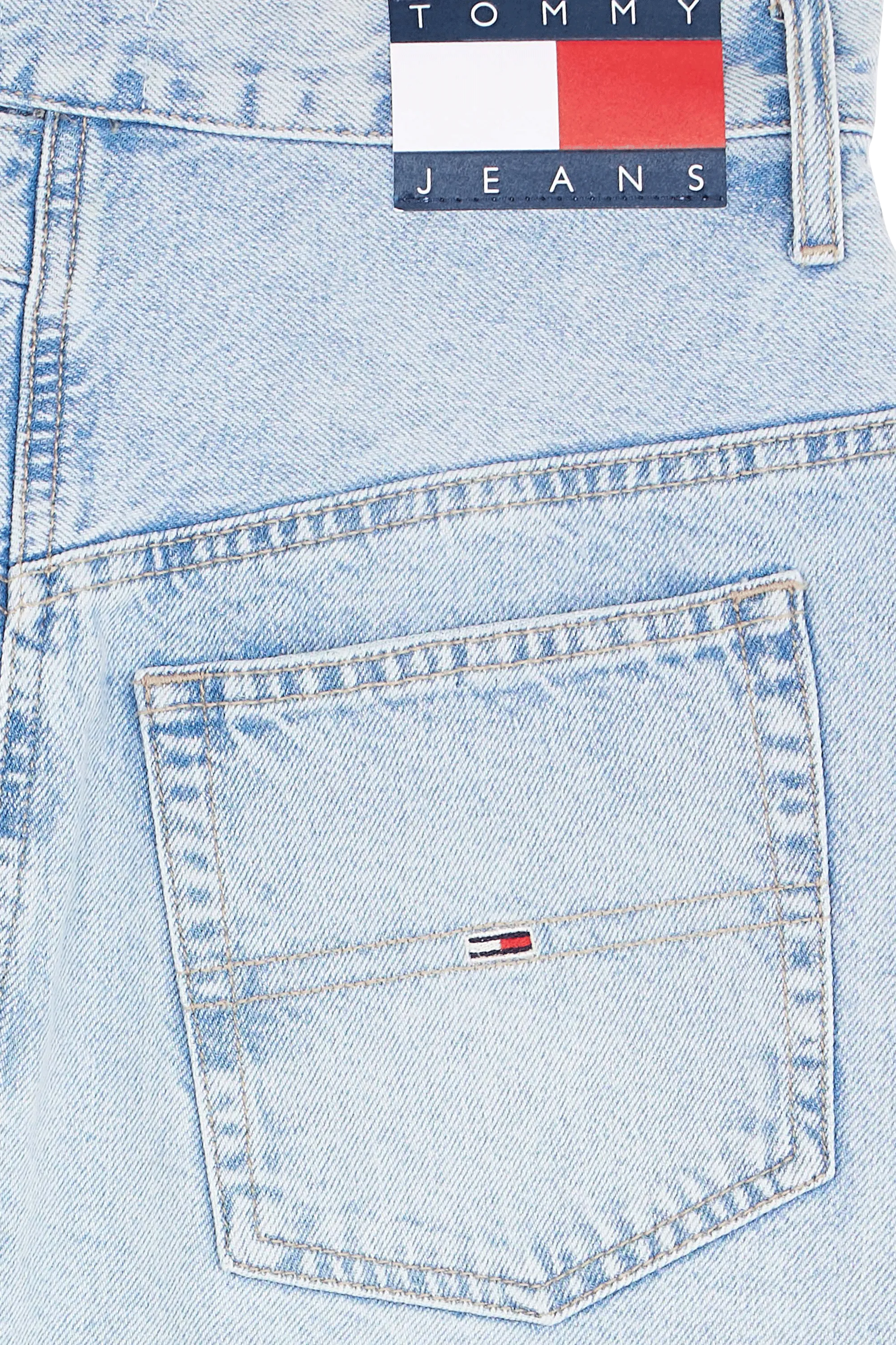 TOMMY JEANS Jupe MOM CUT OUT WB UH SK Bleu