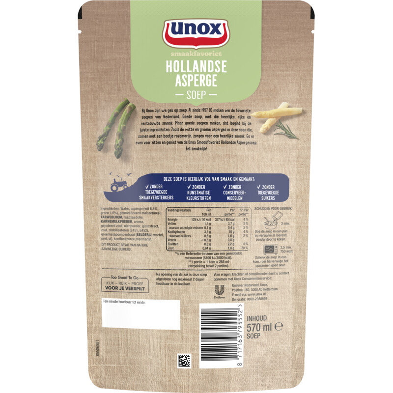 Unox Aspergesoep