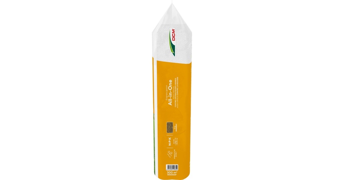 DCMGazonvoeding All-In-One 15 kg meststof  (Tot 300 m²)