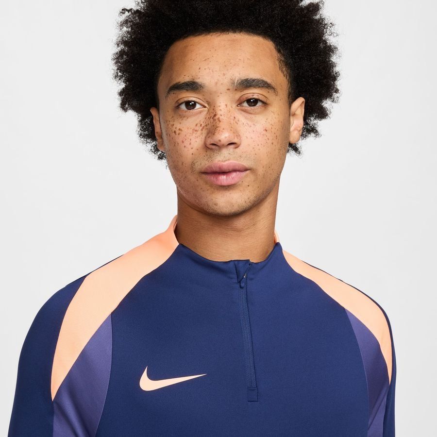 Nike Maillot d'Entraînement Dri-FIT Strike Drill - Bleu/Orange