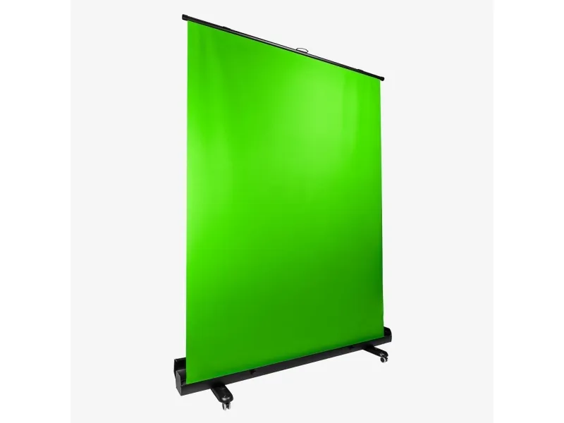 Streamplify Screen Lift - Baggrund - 1.5 m x 2 m - chroma-key - grøn