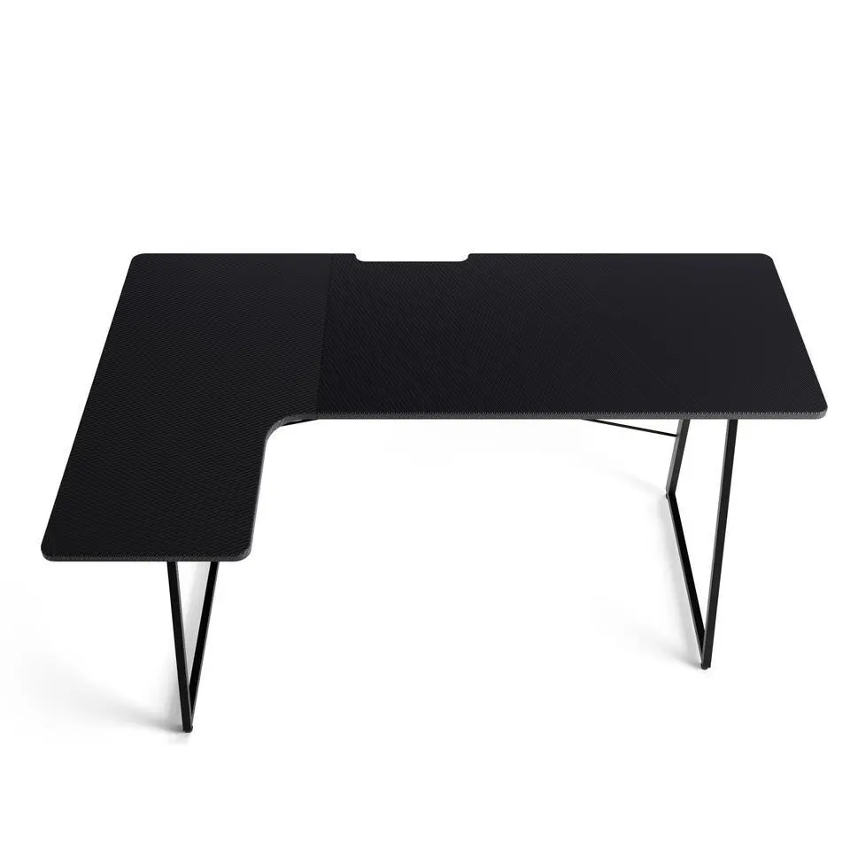 Bureau - Game bureau - Hoekbureau - 160 x 100 x 75 - Zwart