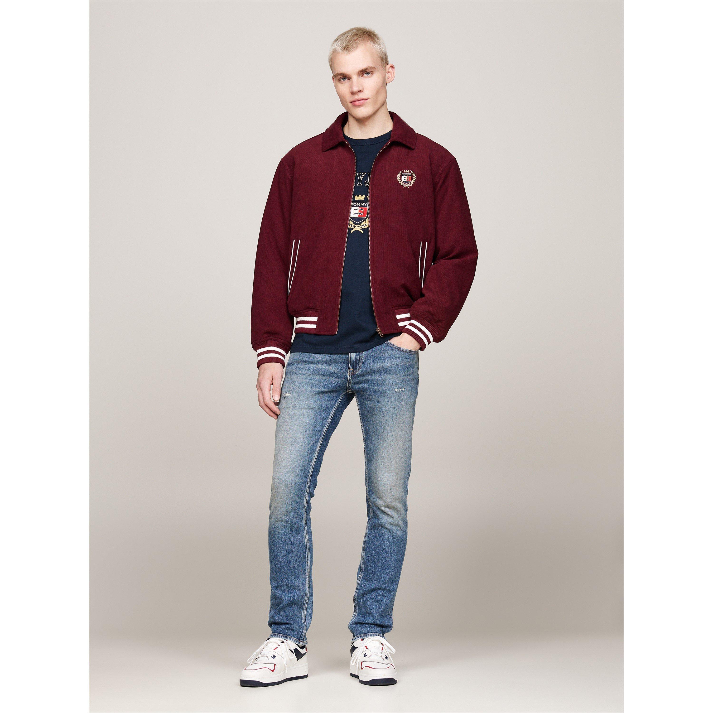 Tommy Jeans Tjm Crest Cord Letterman Jacket
