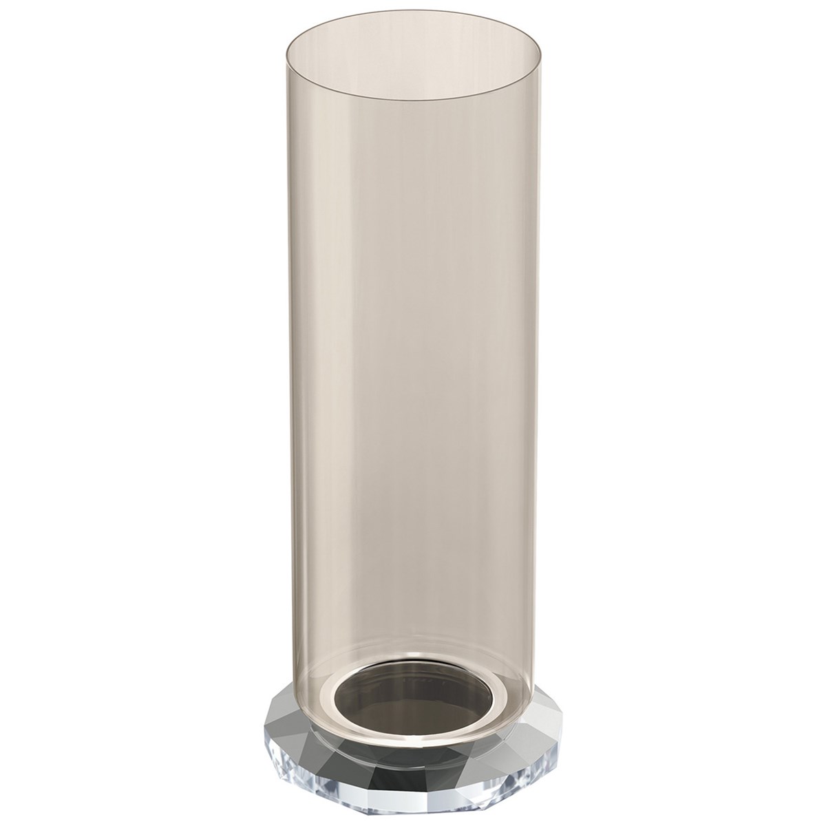 Vase Swarovski Allure Silver Tone