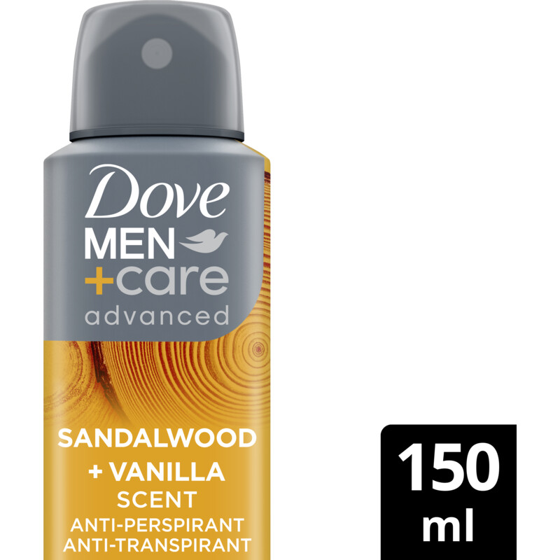 Dove Men+care sandalwood + vanilla spray