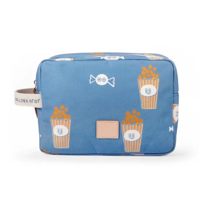 JOJO FACTORY Trousse de toilette Popcorn | Bleu