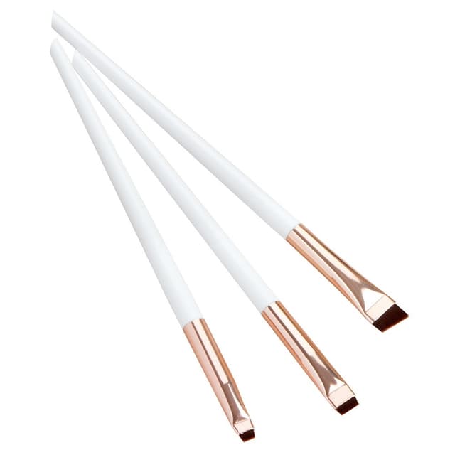 3stk Makeup Børster Øjenskygge Eyeliner Øjenbrynsmakeup