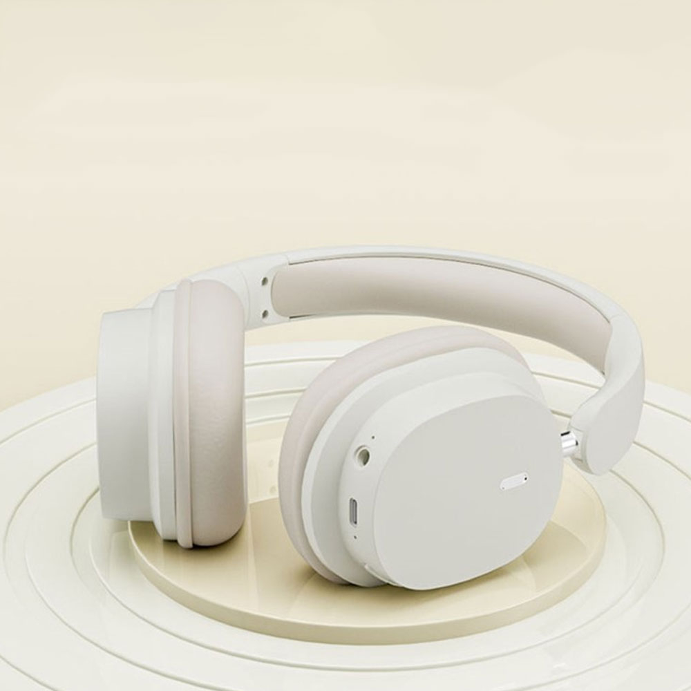 Bluetooth 5.3 Over-Ear Stereo Kopfhörer Headset Noise Cancelling mit 3.5mm Klinken Anschluss - Schwarz