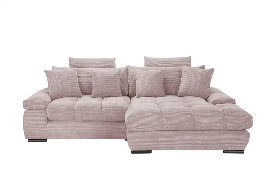 Ecksofa Hella rechts Flamingo, Rosa