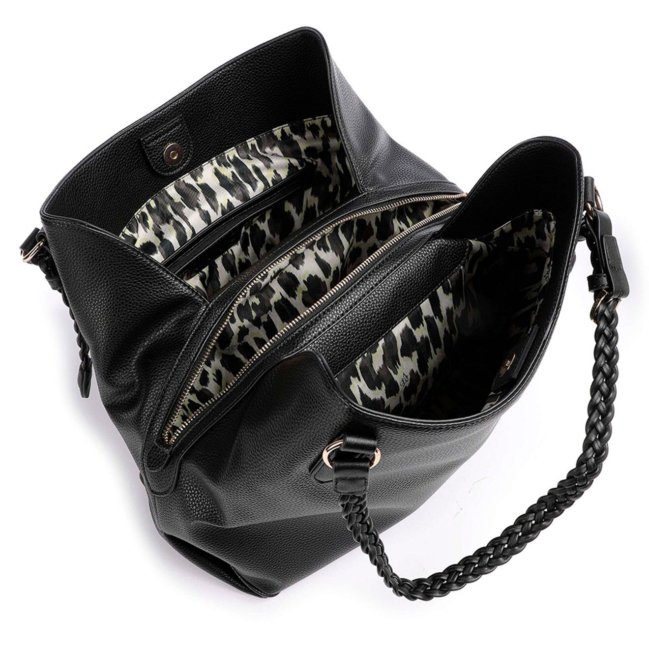 Liu-Jo Sac porté épaule Campanula noir - 34x29x14 cm