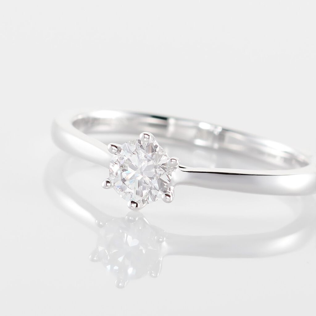 Bague Athena Or Blanc Diamant
