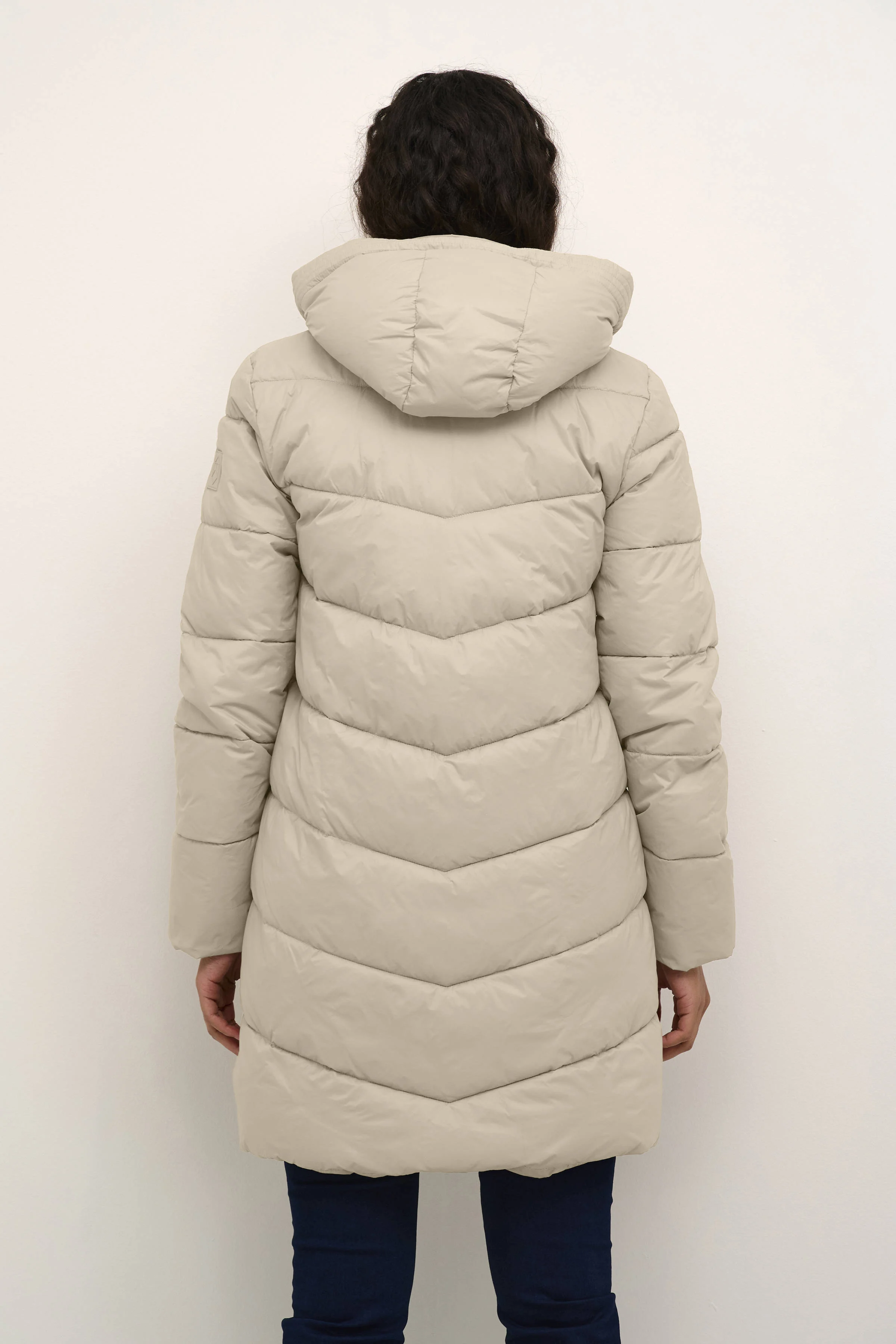 Kaffe jas beige