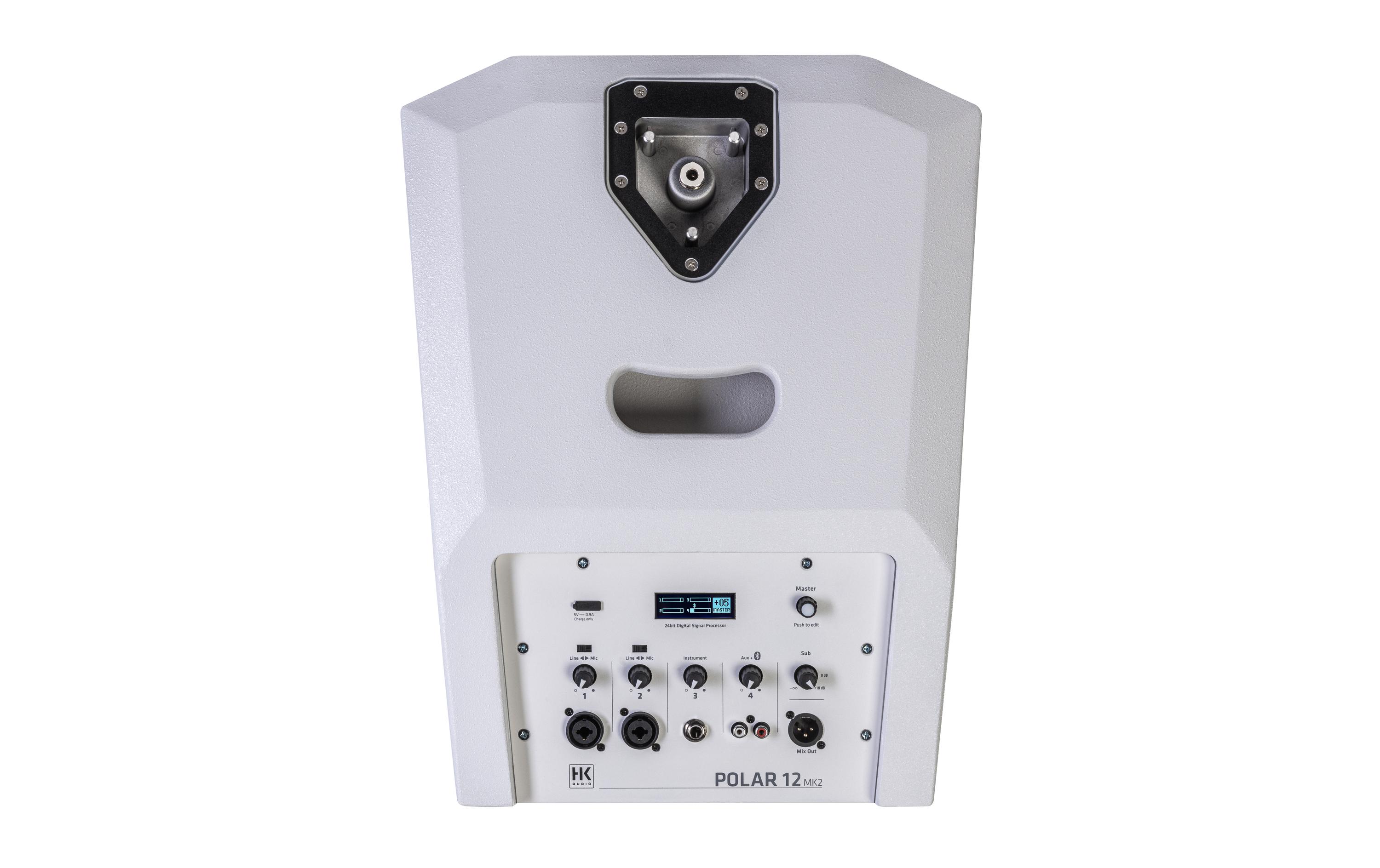 PA-System Polar 10 MK2, Weiss<br>High-performance active column PA system