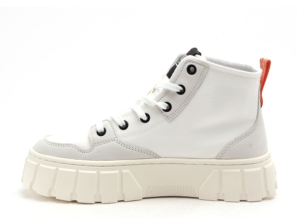 Palladium boots bottine femme pallatower hi star blanc