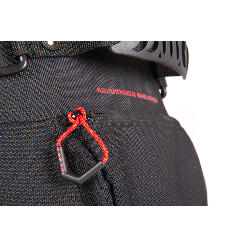 Bagster - Sacoche de réservoir Adventur Lock Noir / Rouge