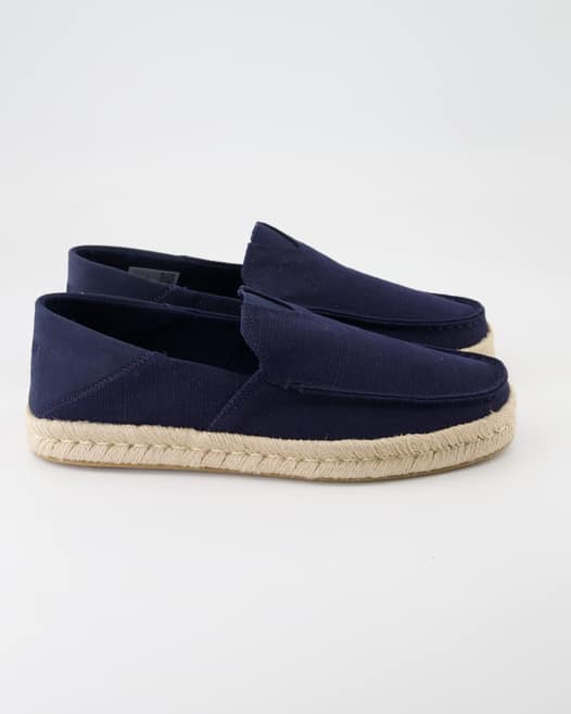 Toms Alonso Loafer Rope Espadrilles in Blau