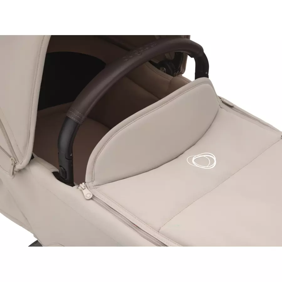 bugaboo Kinderwagen Dragonfly Complete Black Desert Taupe