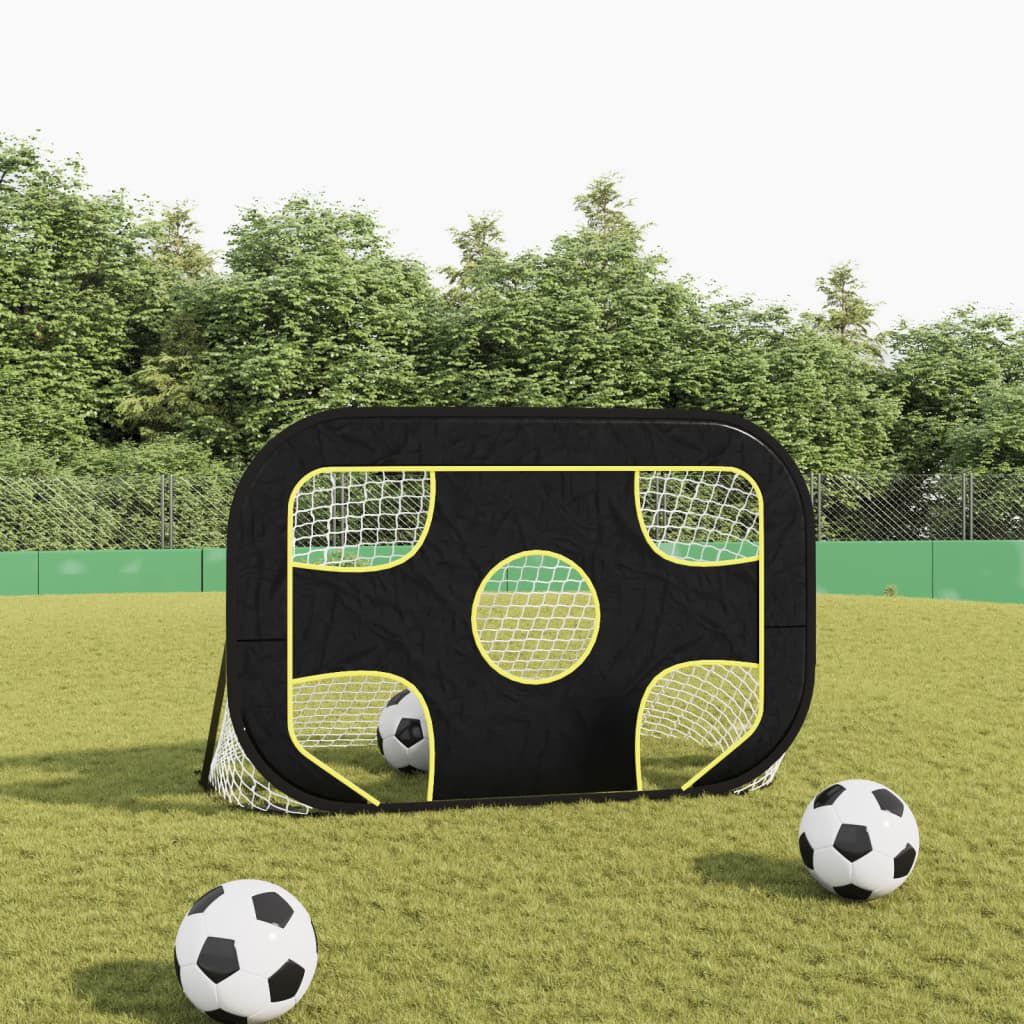 vidaXL Voetbaldoel met net en doelmat, 120x80x80 cm