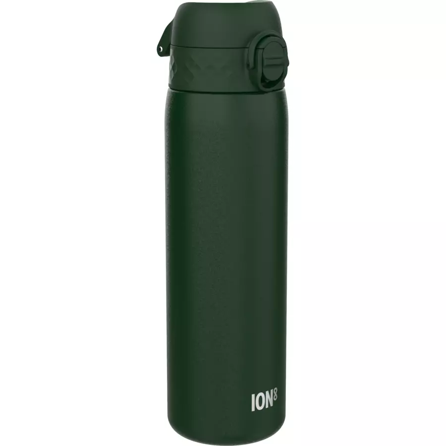 ion8 Wasserflasche auslaufsicher 500 ml dunkelgrün