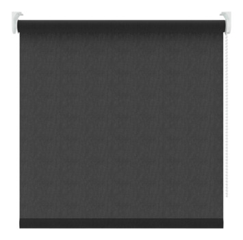 KARWEI rolgordijn lichtdoorlatend zwart (kleurnr. 1305) 60x190 cm (bxh)