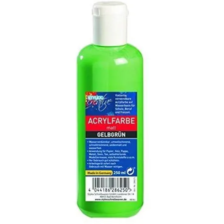 Stylex Acrylfarbe gelbgrün 250 ml