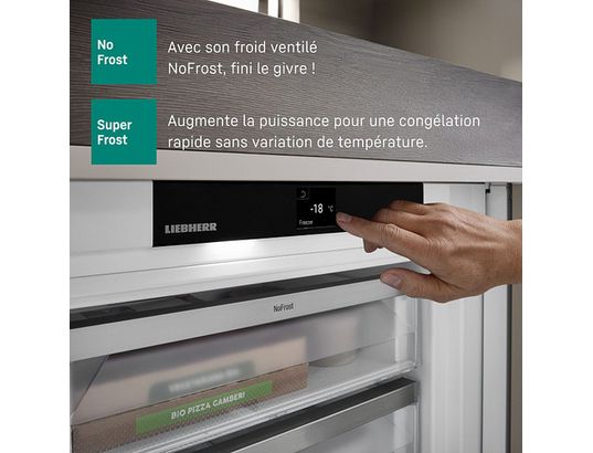 LIEBHERR - Congélateur encastrable top SUFNPc 365i