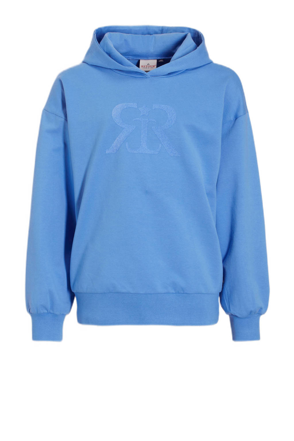 Retour Jeans hoodie Nice met logo lichtblauw