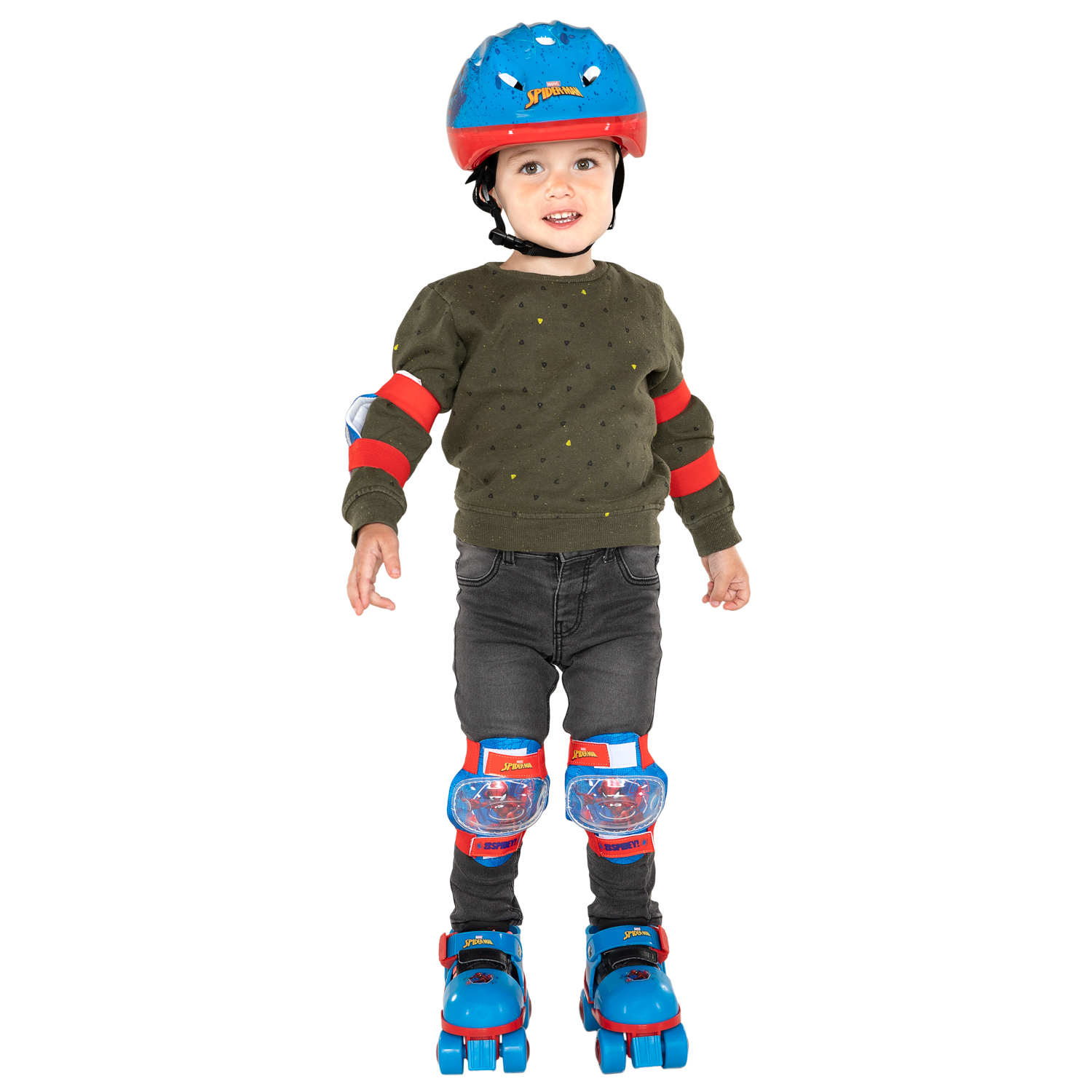 Spiderman Rolschaatsen met Beschermset, mt 22-29