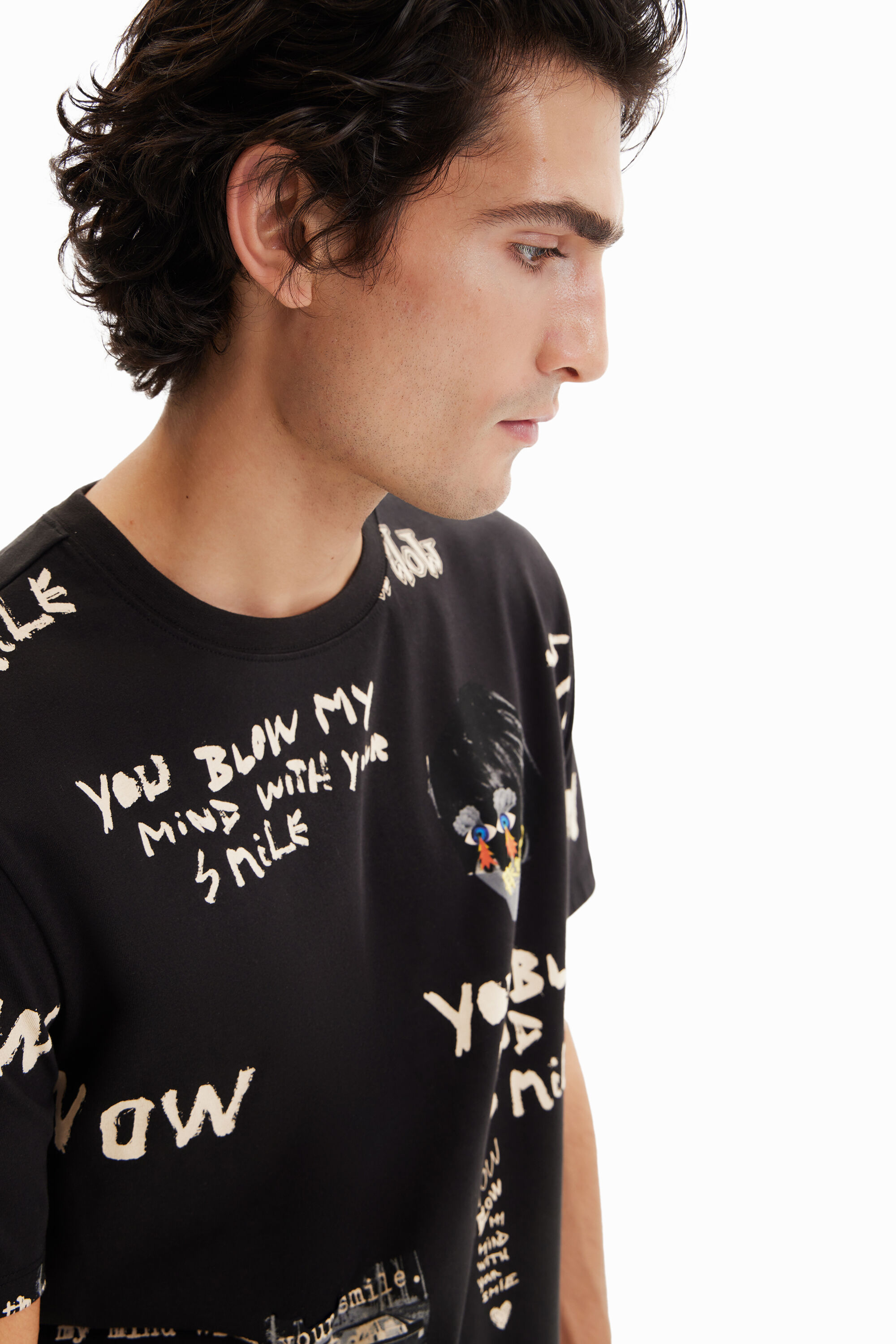 T-shirt manches courtes textes