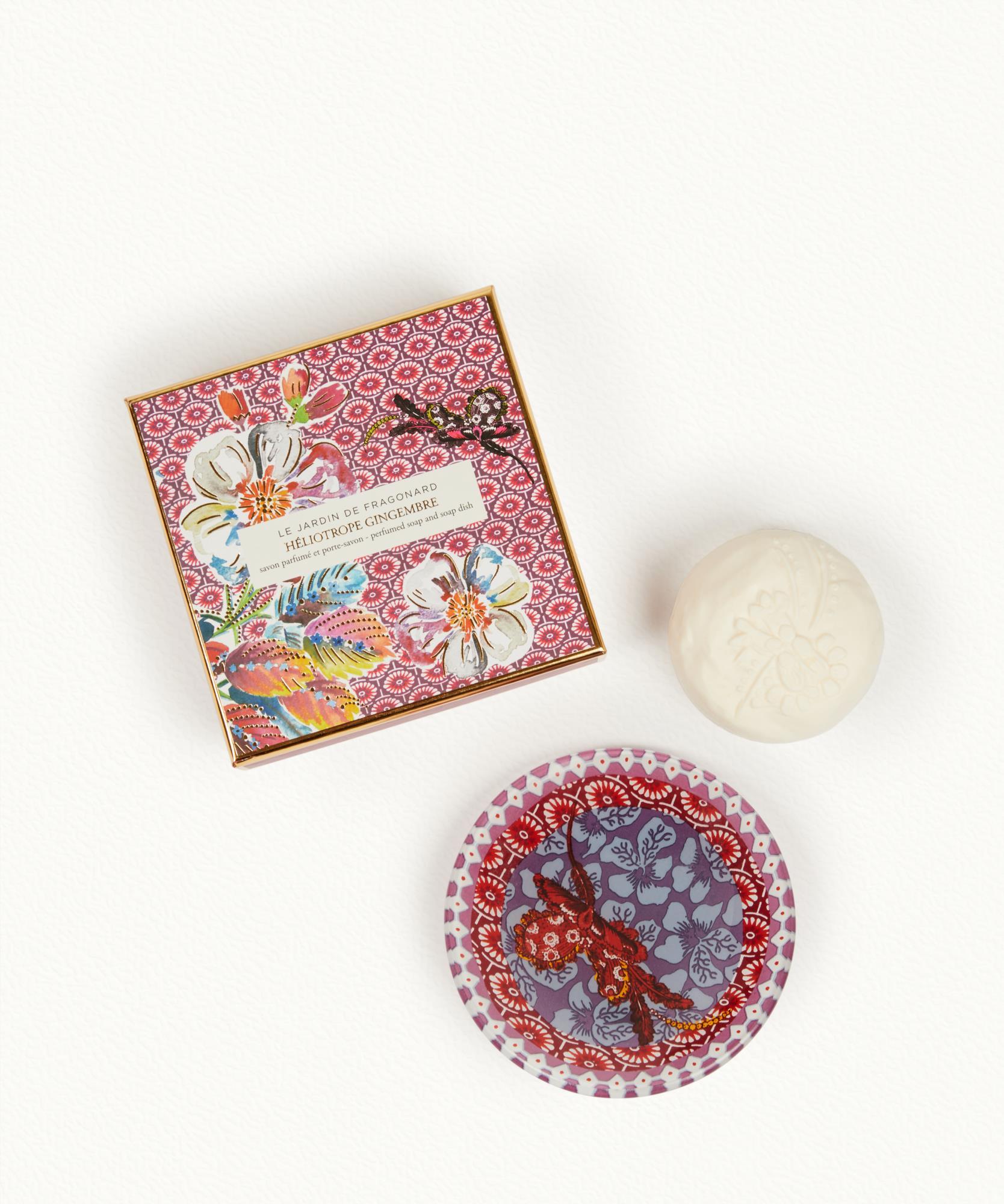 Heliotrope Gingembre  Savon & porte savon - 150 g