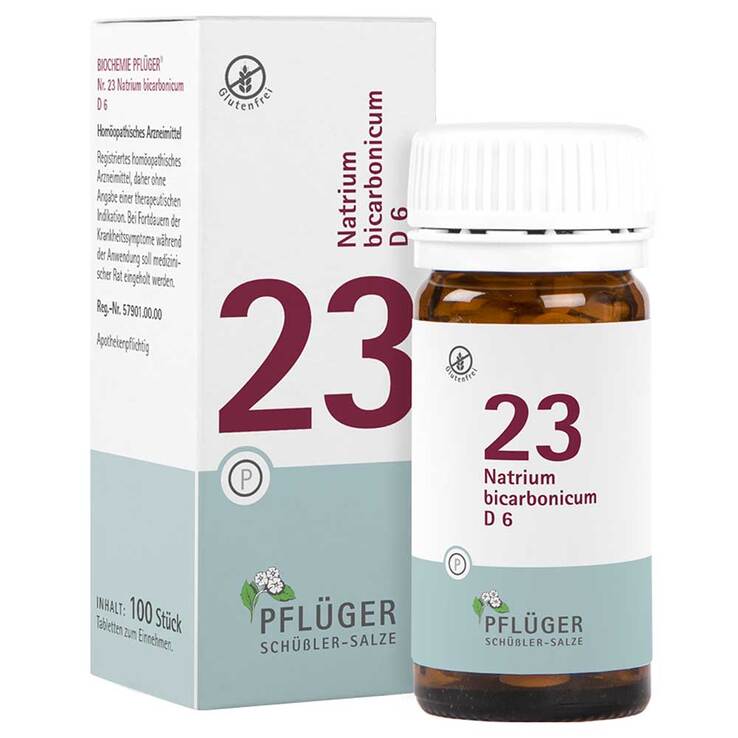 Biochemie Pflüger 23 Natrium bicarbon.D 6 Tabletten, 100 St