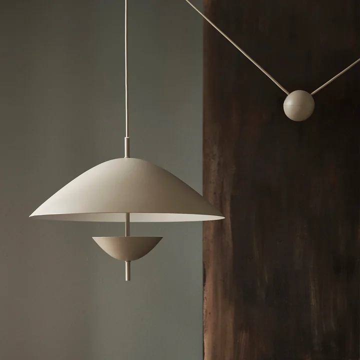 Ferm Living - Lod Pendelleuchte, cashmere