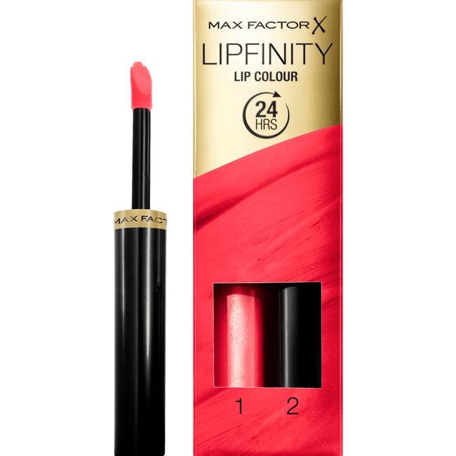Max Factor Lipfinity Lip Colour 2-Step Long Lasting Lipstick - 026 So Delightful
