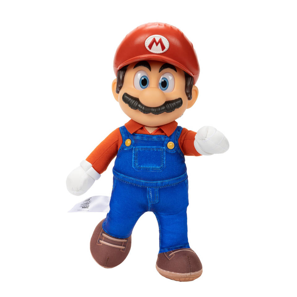 Nintendo Super Mario Film knuffelpop Mario - 35 cm