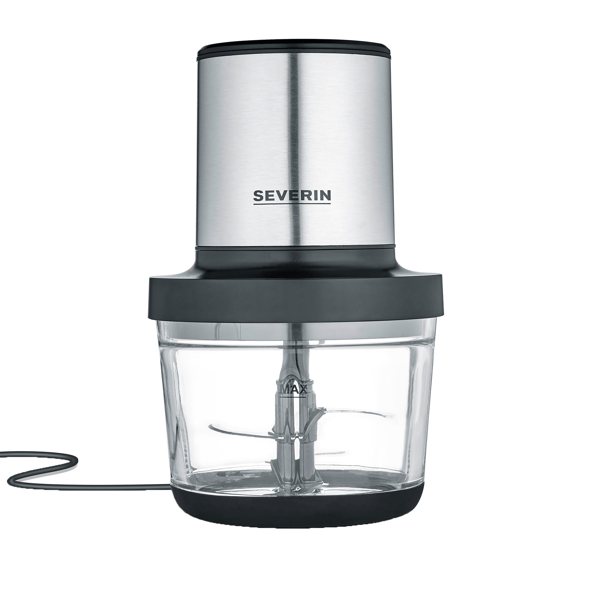 SEVERIN Universalzerkleinerer KM 3867 - schwarz - Edelstahl - 400 Watt