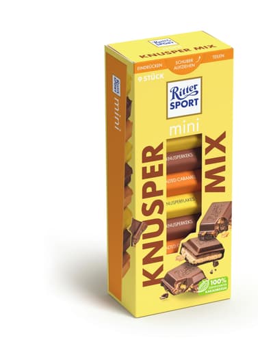 Ritter Sport mini Turm Knusper Mix