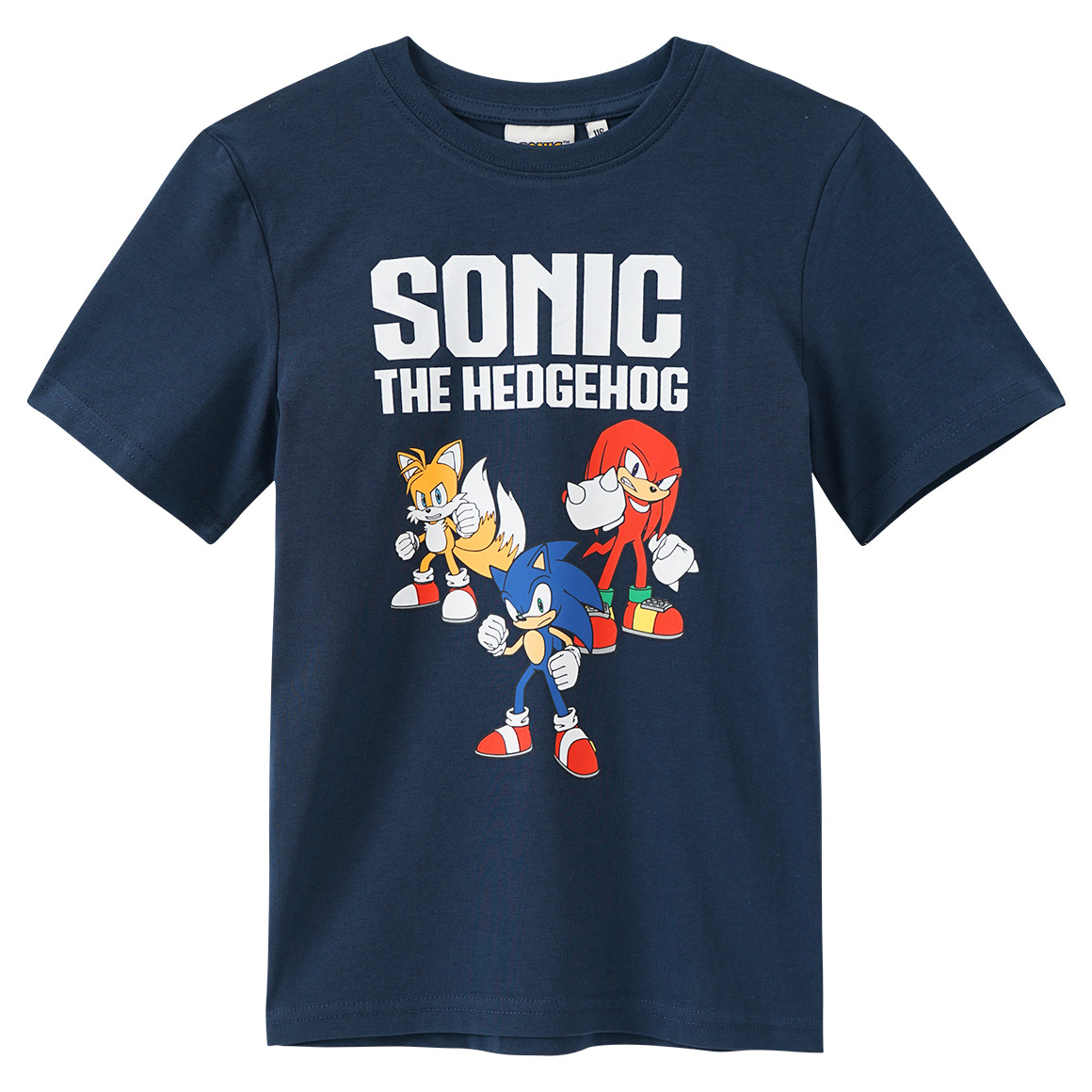 Topolino Sonic T-Shirt mit Print dunkelblau