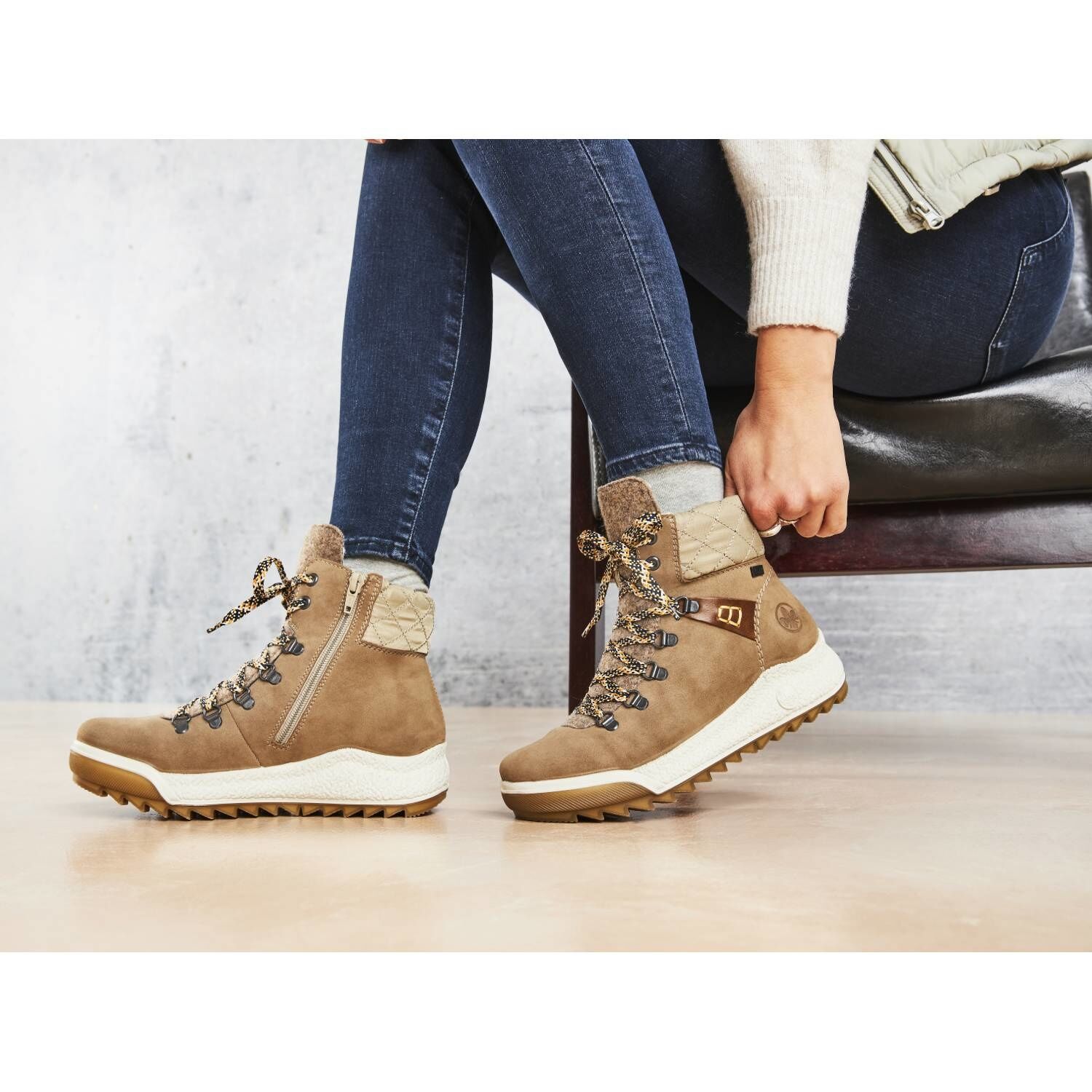 Rieker Kurzstiefel für Damen aus Softmaterial