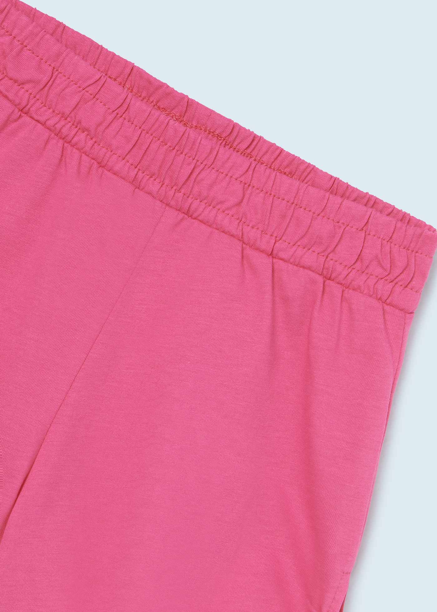 Conjunto de duas peças em algodão sustentável para meninas