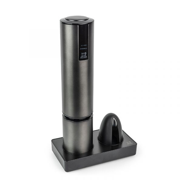 Peugeot Saveurs Saca-rolhas Elétrico Recarregável Lithium-ion Carbono - Elis Touch Preto - PG201043