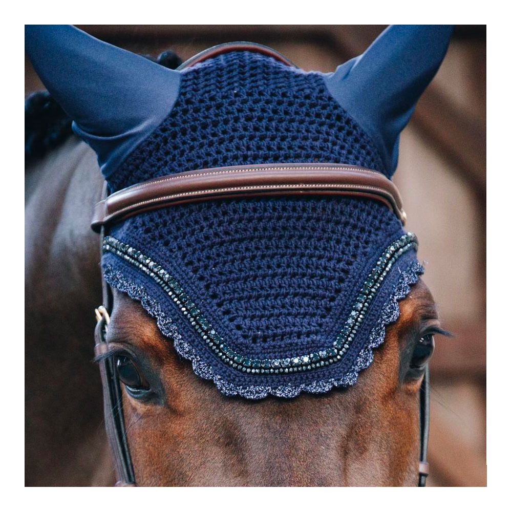 Kentucky WELLINGTON STONE & PEARL - Bonnet anti-mouches dark navy