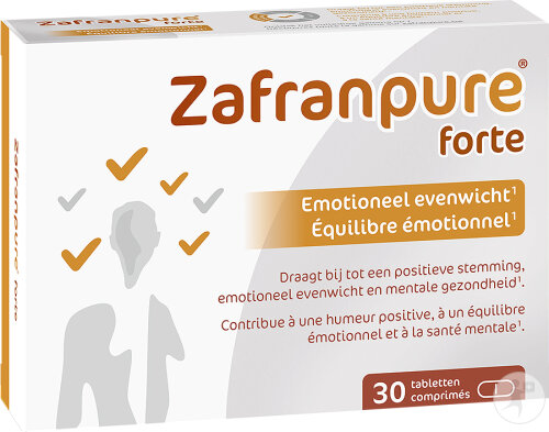 Zafranpure Forte Humeur Positive Équilibre Émotionnel Et Énergie Mentale 30 Comprimés