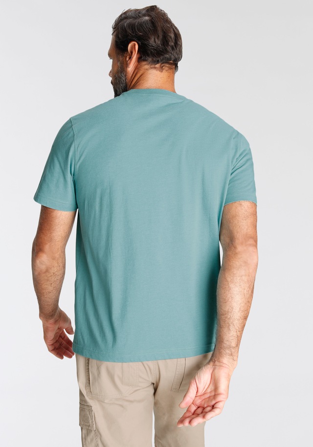 Man's World T-Shirt , Kurzarm,  lässige Passform,  aus Baumwollmischung,  pflegeleicht