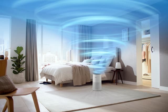 Philips luftrenser i 1000i-serien AC1715/10 (hvid/sort)