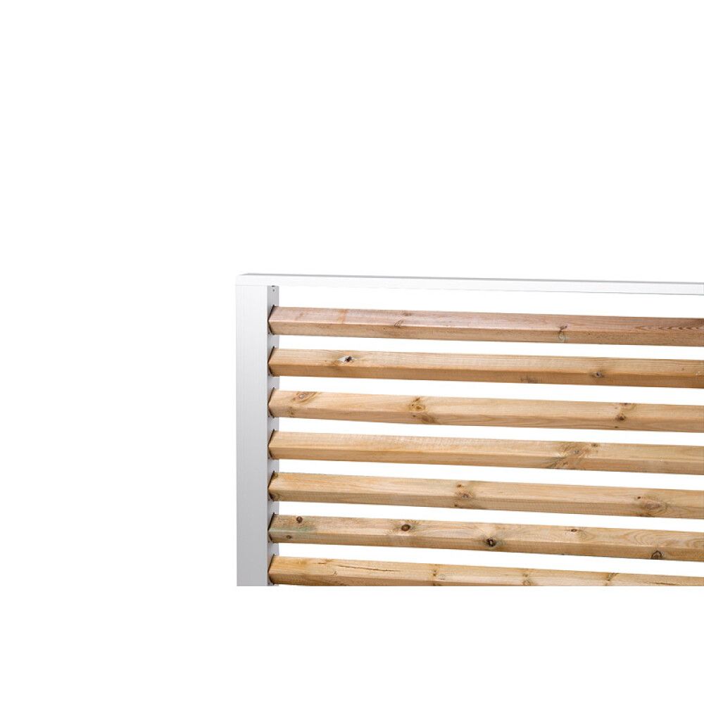 OVERLIGGER RECAL ALUMINIUM 100CM GRÅ