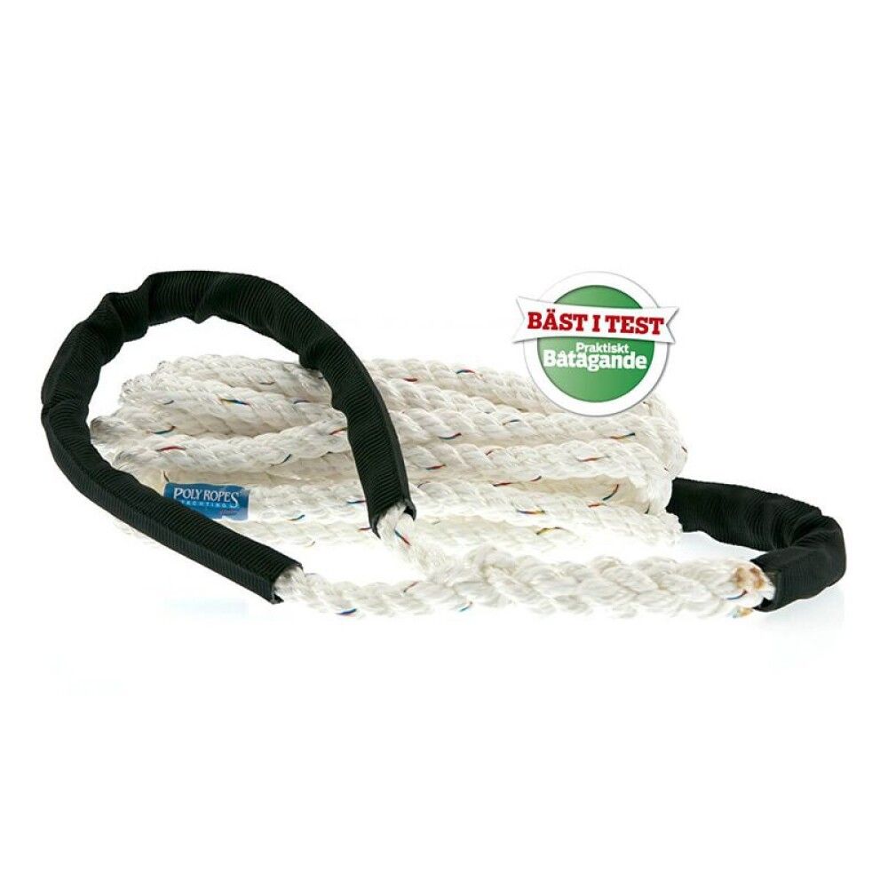 FORTØYNINGSLINE POLYROPES STORM Ø12MMX15M HVIT