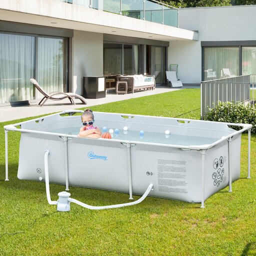 Piscina removível Outsunny